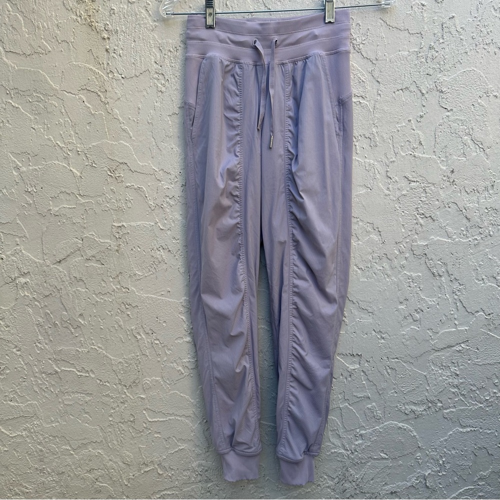 LULULEMON Jogger Women‎ 0 Dance Studio Lined Purple Lavender